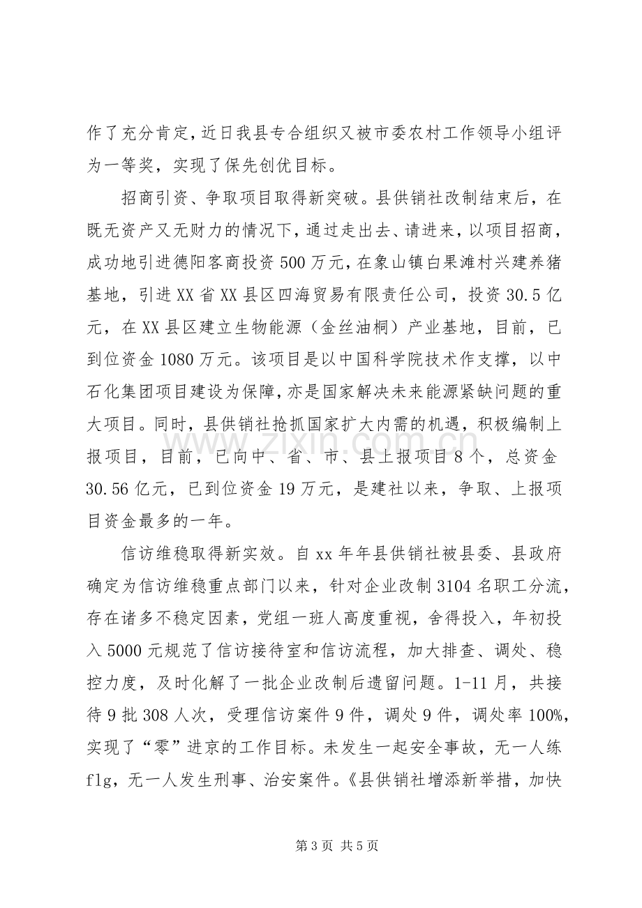 县供销社领导班子述职述廉报告.docx_第3页