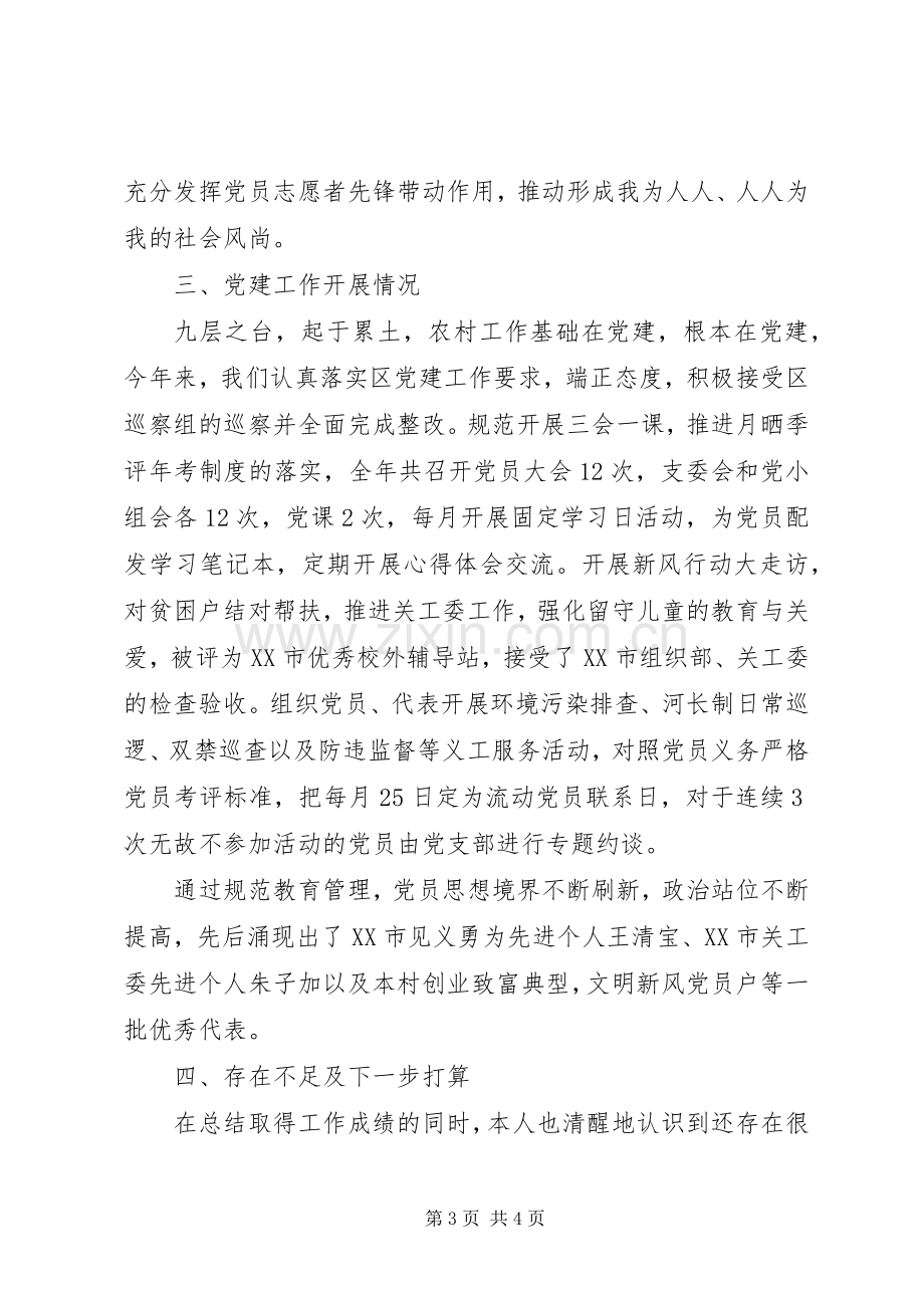 村党组织书记述职报告系列二.docx_第3页