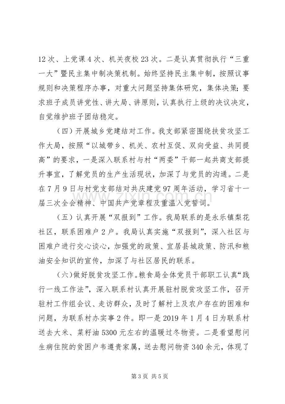 XX年支部书记抓党建履职述职报告.docx_第3页