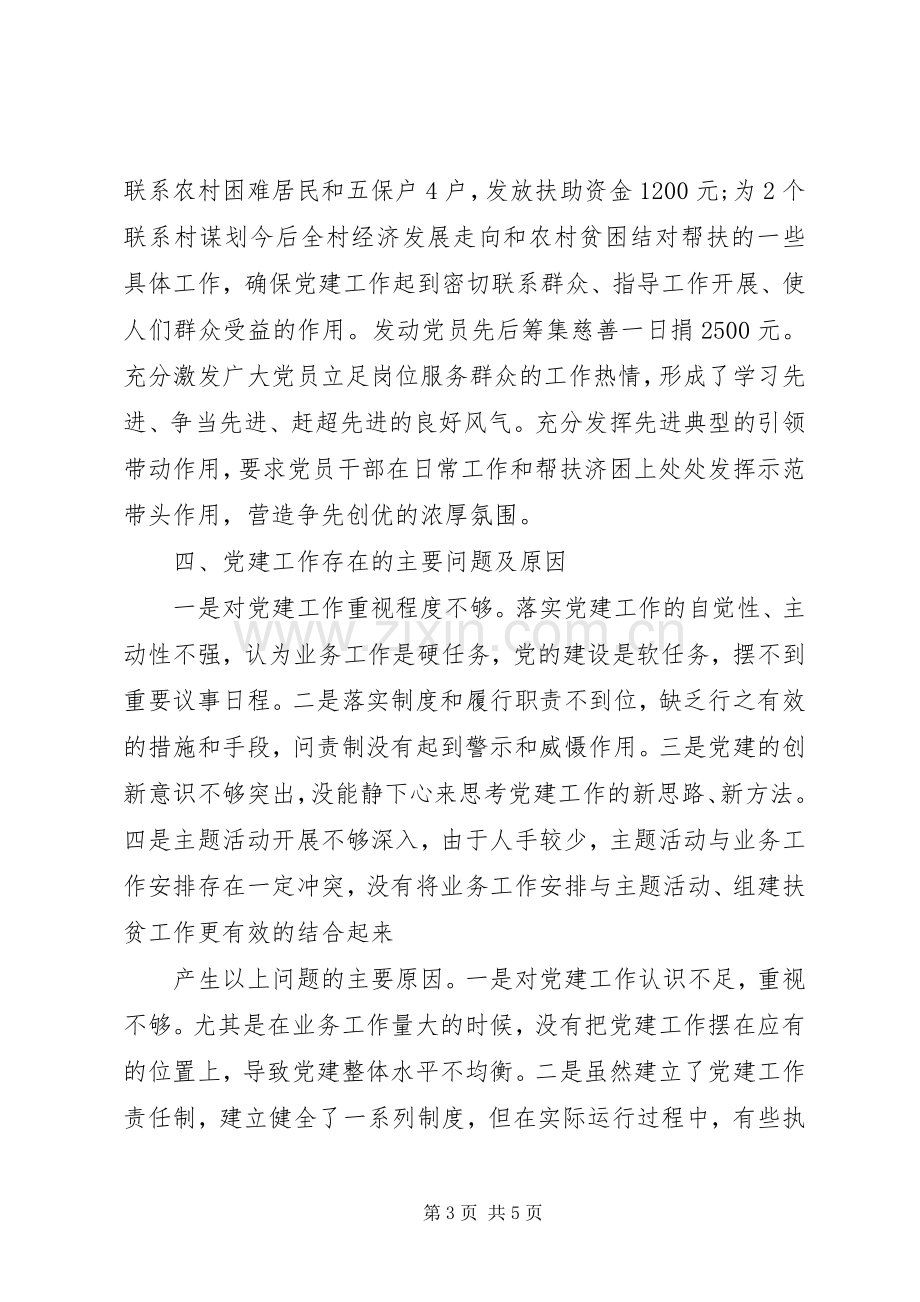 支部书记20XX年党建工作述职报告.docx_第3页