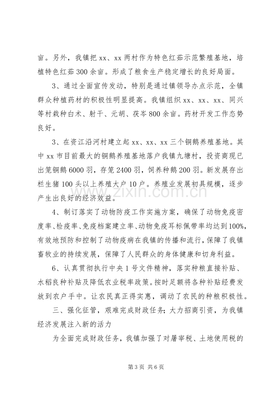 述职报告(镇党委副书记、镇长).docx_第3页