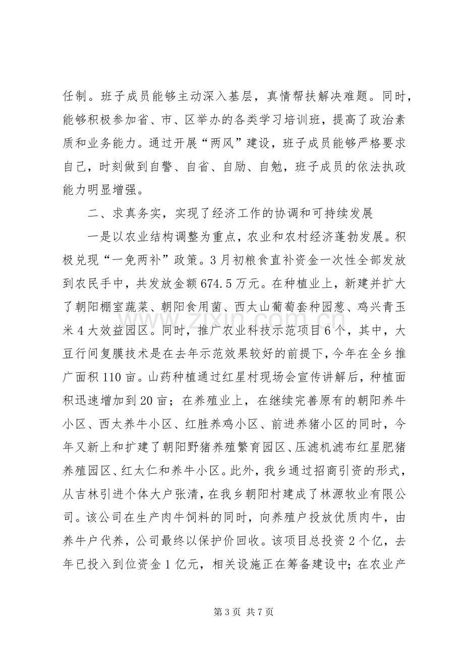 乡委员会述职报告模板.docx_第3页