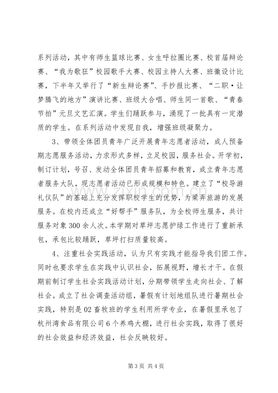 学校团委副书记个人述职报告.docx_第3页