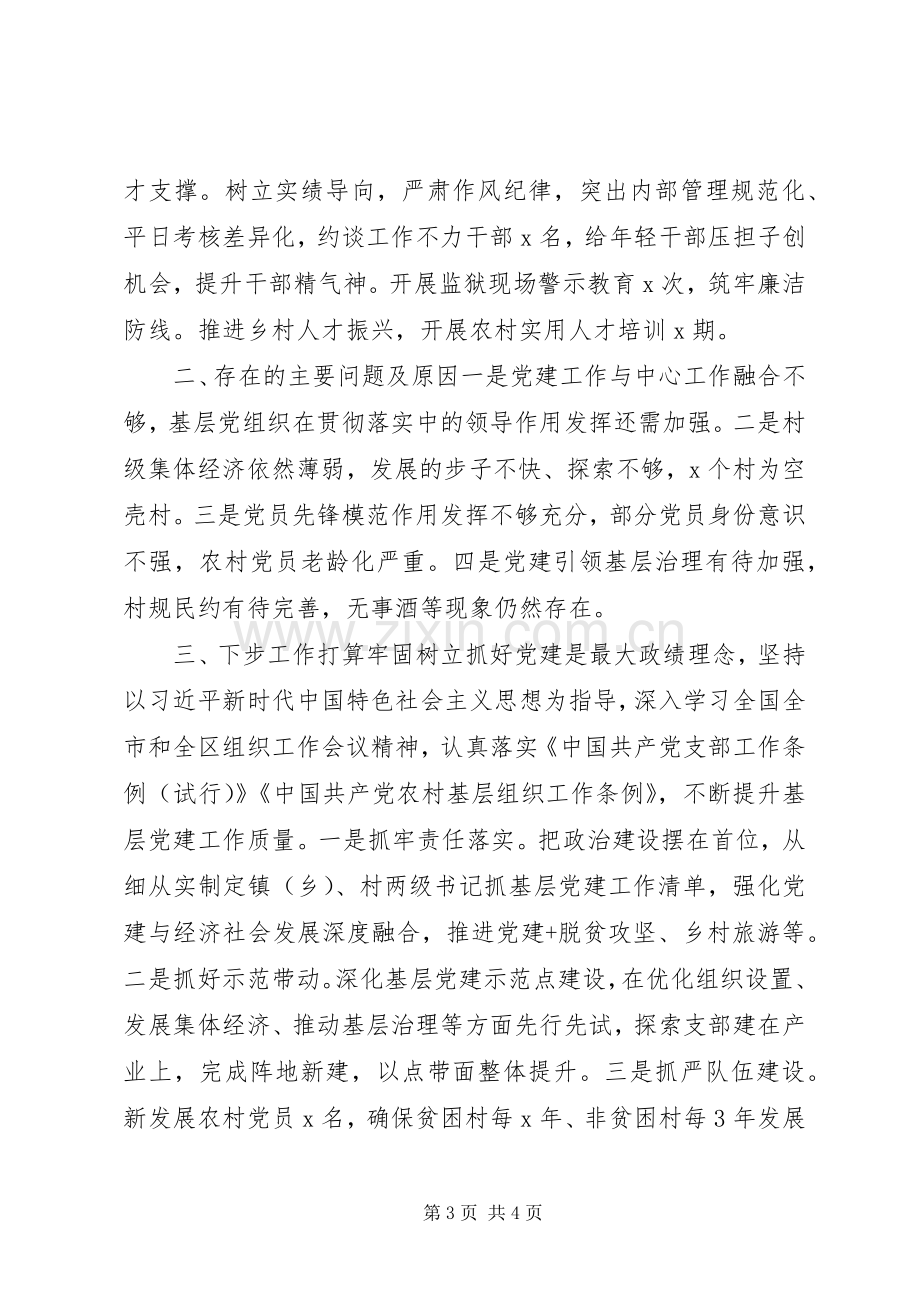 党委书记20XX年抓基层党建工作述职报告.docx_第3页