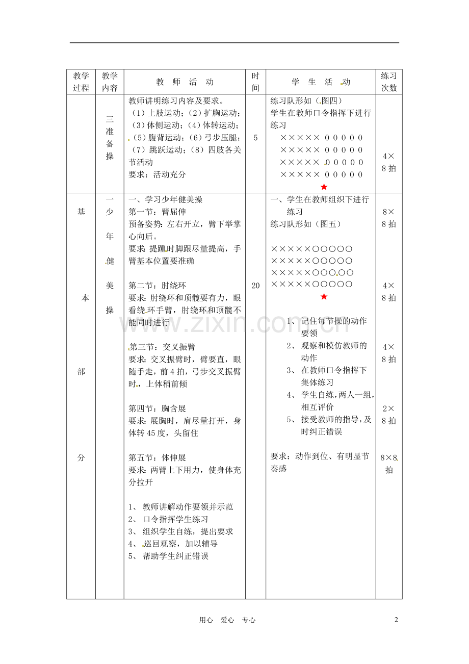 江苏省徐州市第二十二中学八年级体育-第25次课教案.doc_第2页