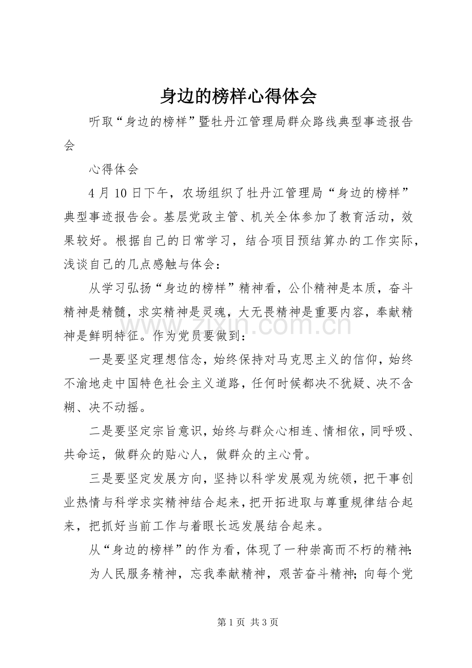 身边的榜样心得体会.docx_第1页