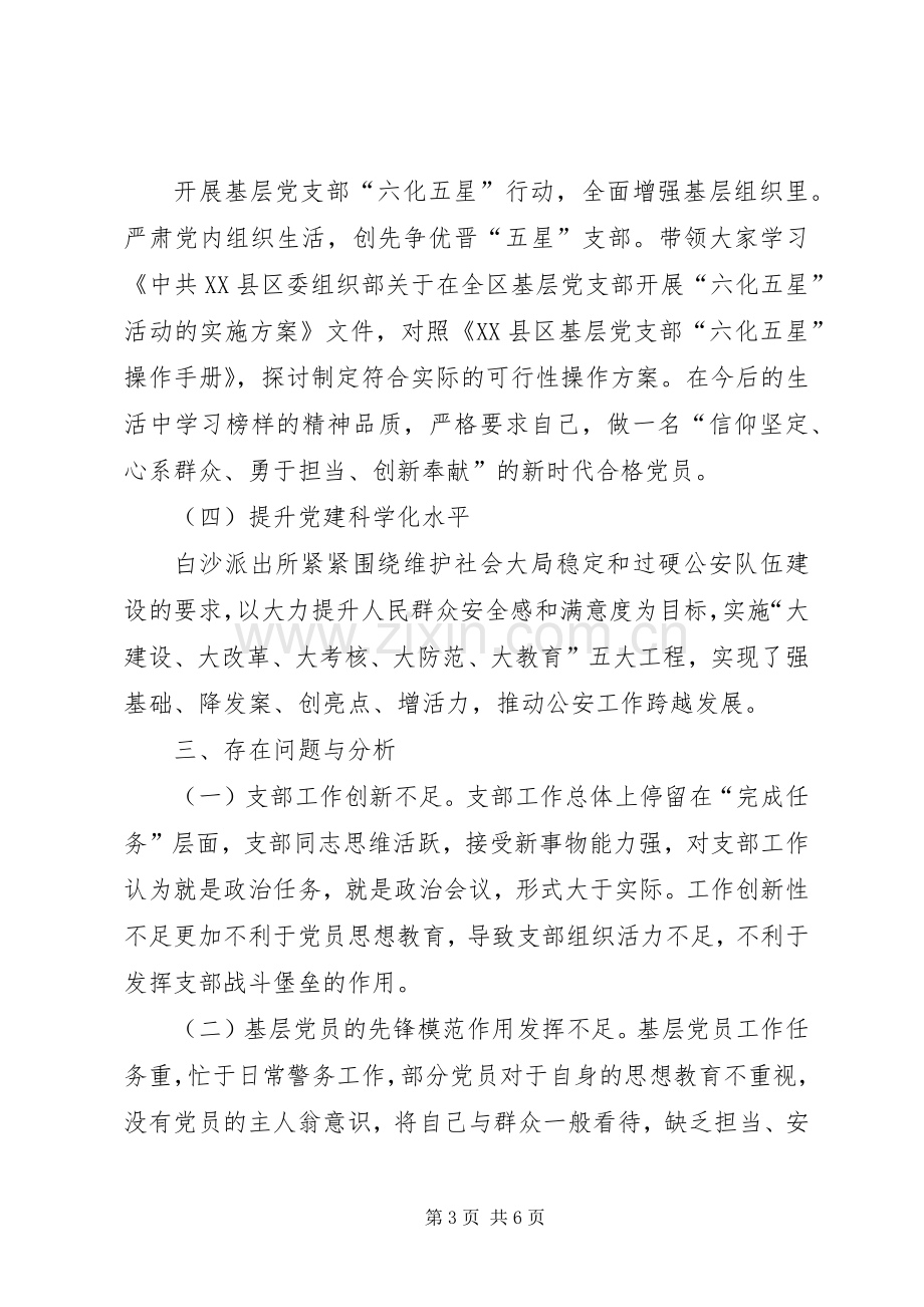 白沙所党支部书记述职报告.docx_第3页