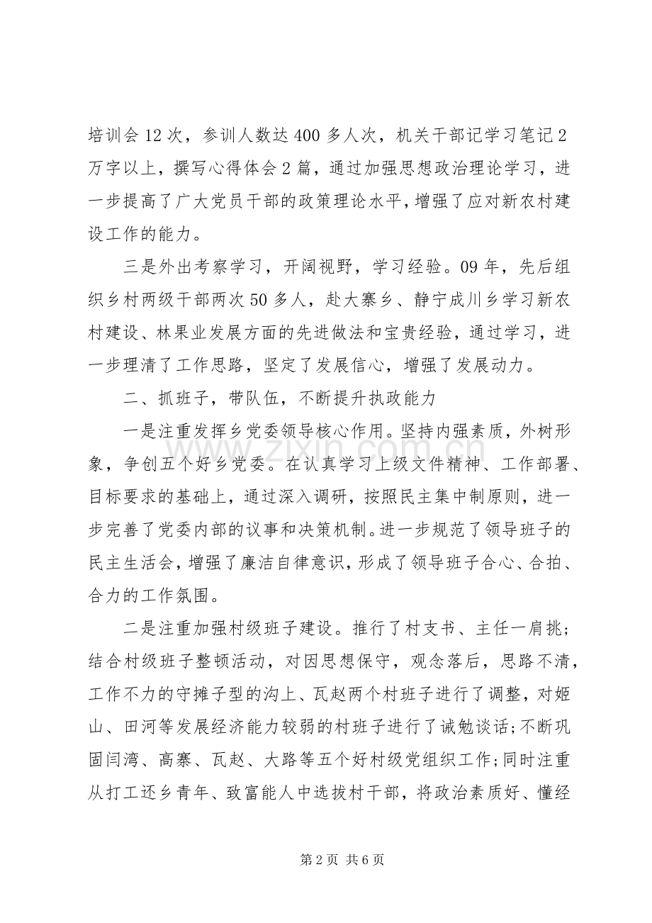 20XX年党建年度述职报告.docx_第2页