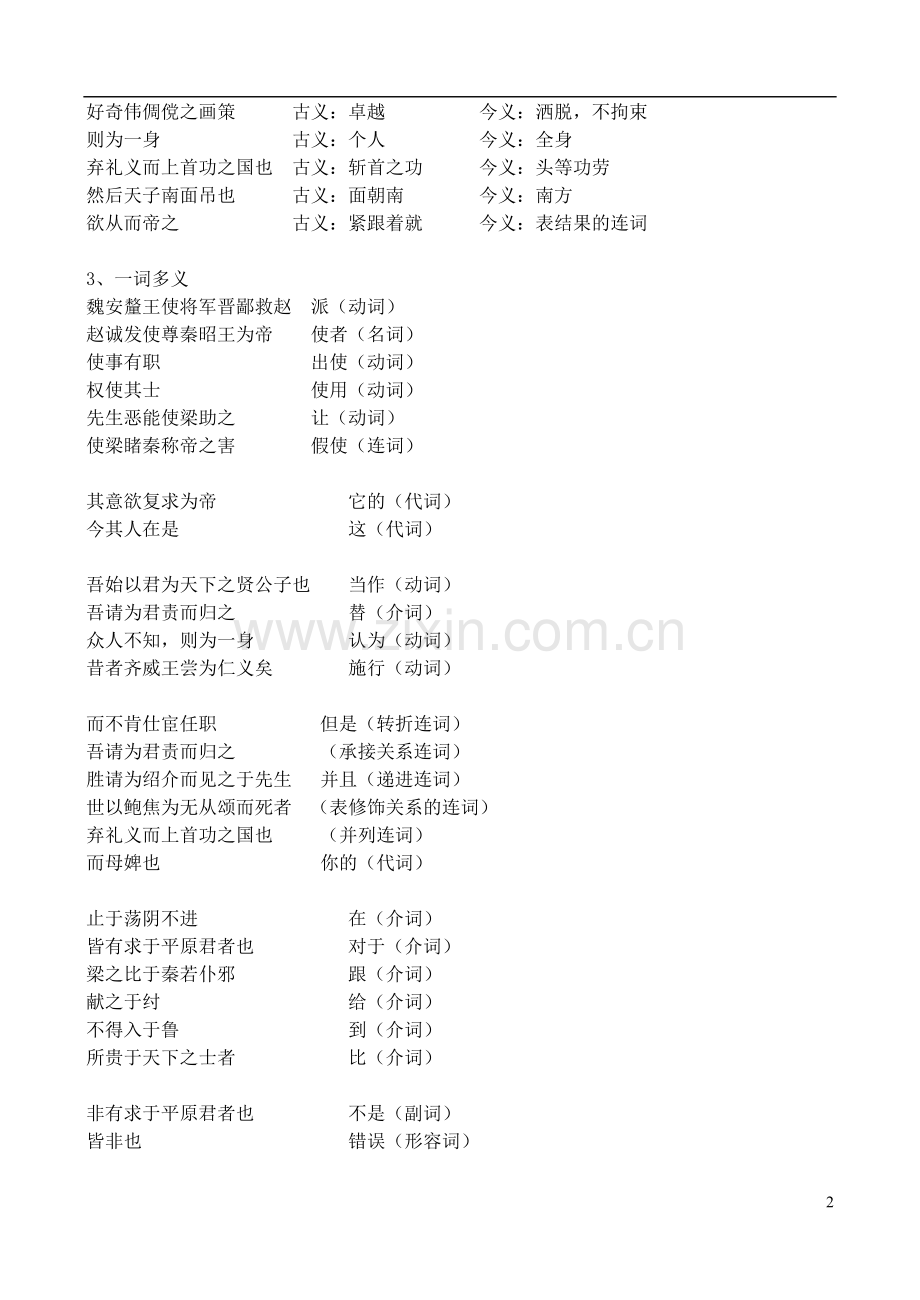 高中语文-自读文本《鲁仲连义不帝秦》教案-鲁教版选修《史记》.doc_第2页