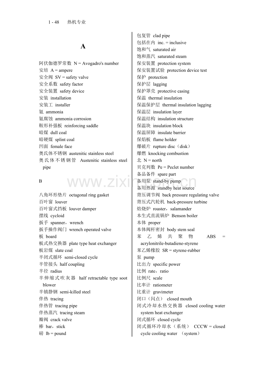 专业英语词典.doc_第1页