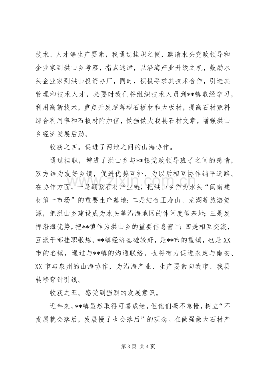 到XX市XX镇挂职心得体会.docx_第3页