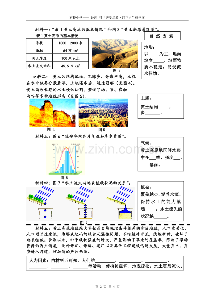 第一节黄土深厚千沟万壑的地形区——黄土高原.doc_第2页