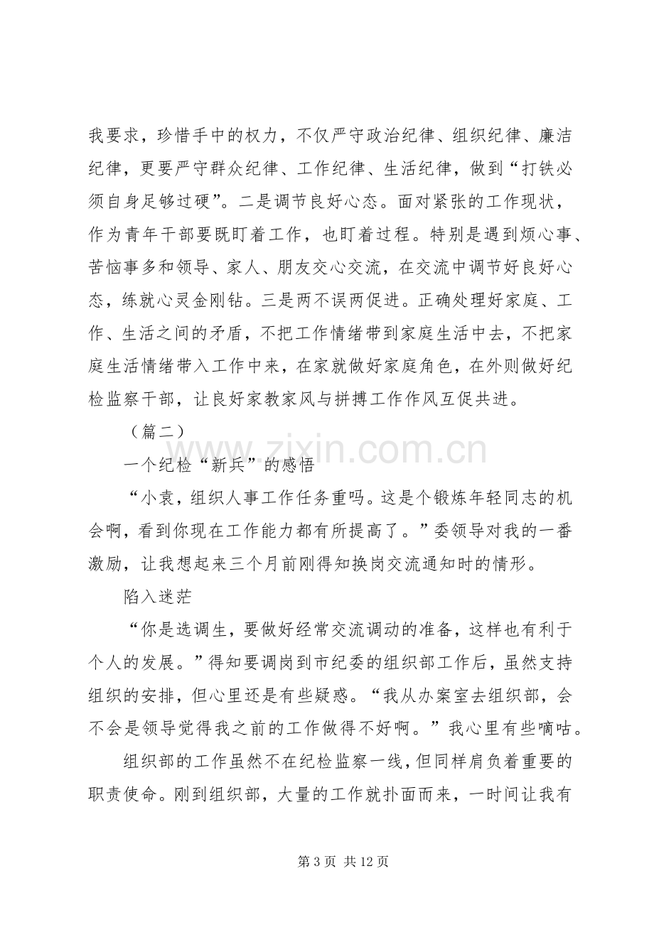 纪检心得体会（五篇）.docx_第3页