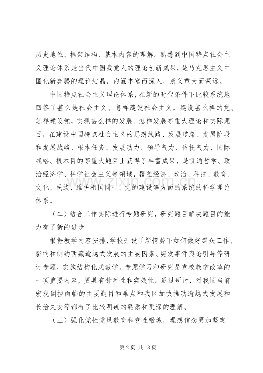 公务员党校培训心得体会3篇.docx_第2页