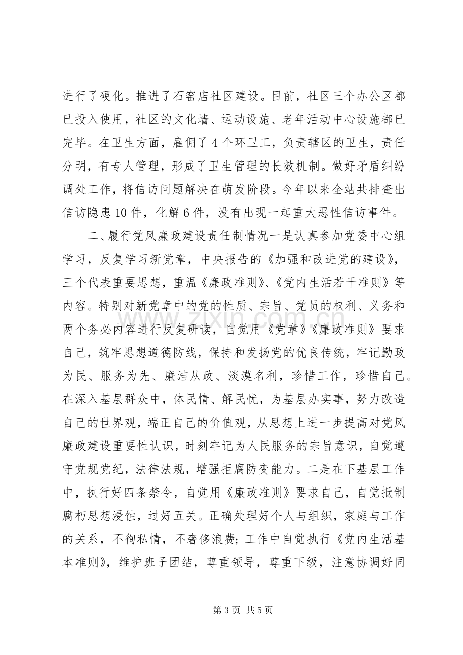 副镇长XX年述职述廉报告.docx_第3页