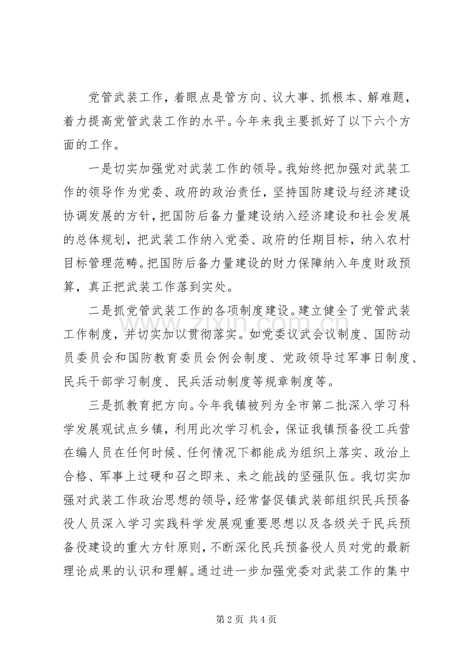 镇党委书记个人年终述职报告范文.docx_第2页