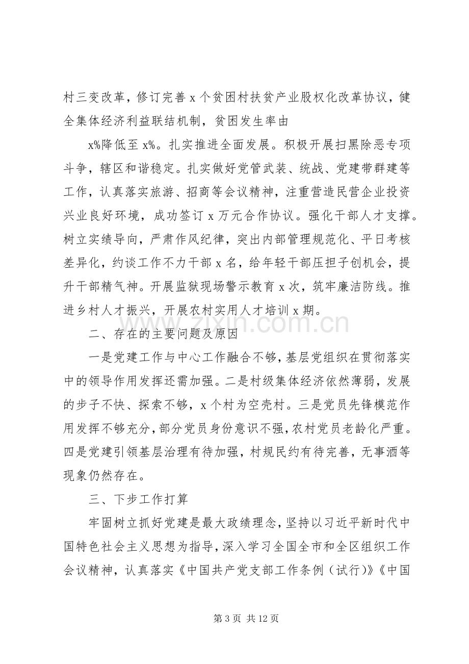 党支部书记年度述职报告3篇.docx_第3页