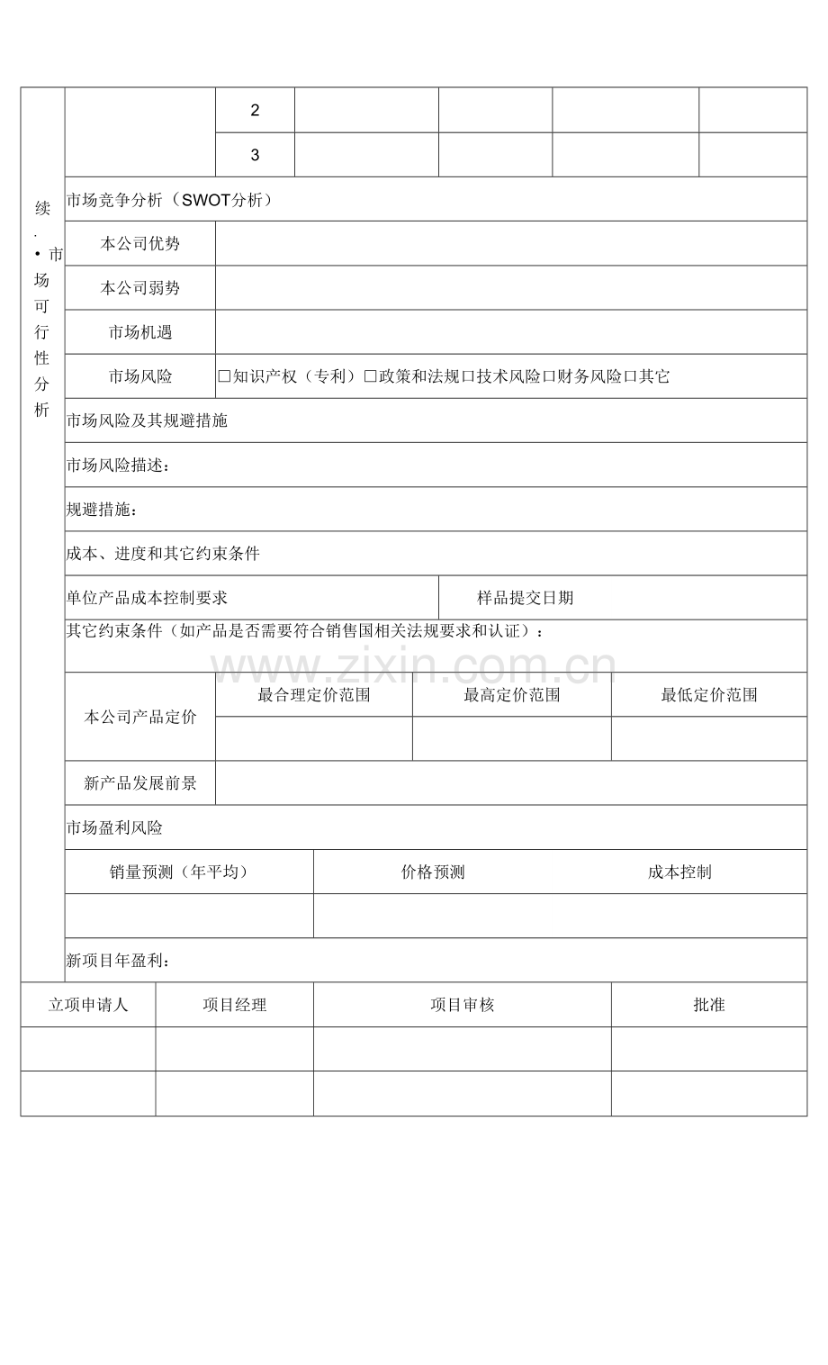 新产品研发立项申请表.docx_第2页