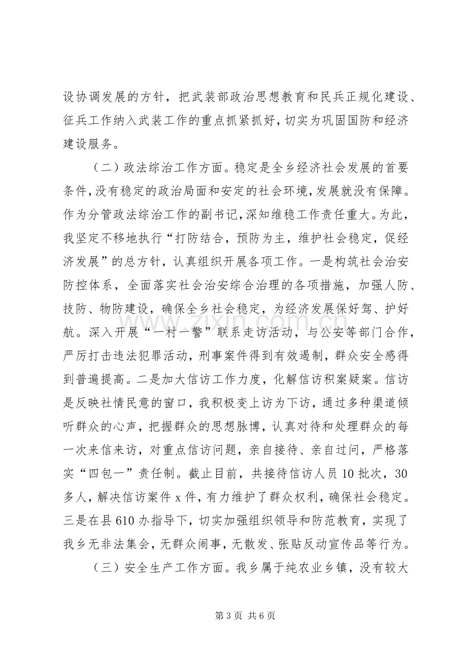 乡党委副书记述职述廉报告.docx_第3页