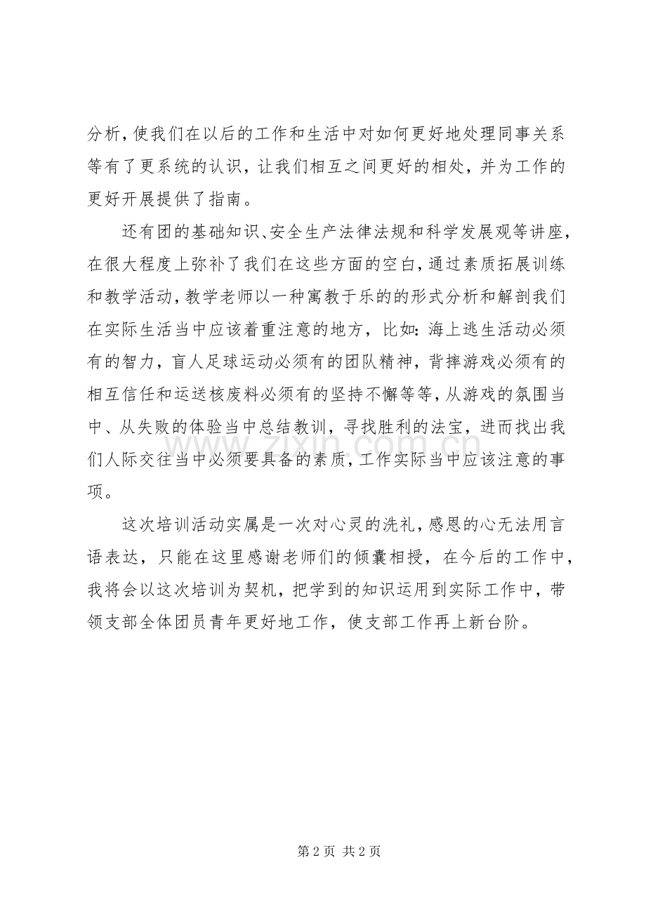 团委团支部书记培训心得体会范文.docx_第2页