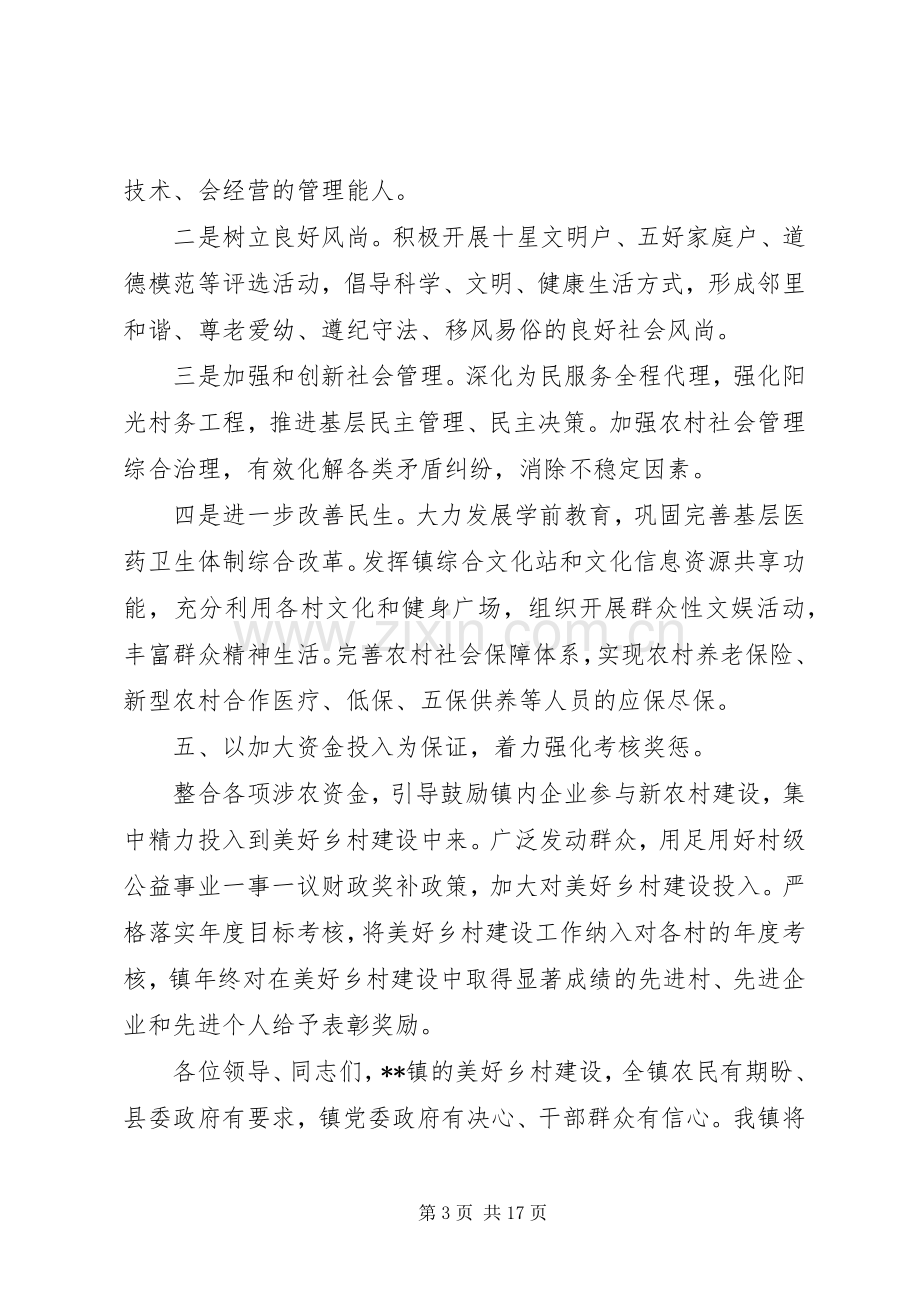 美好乡村建设动员大会上的讲话.docx_第3页