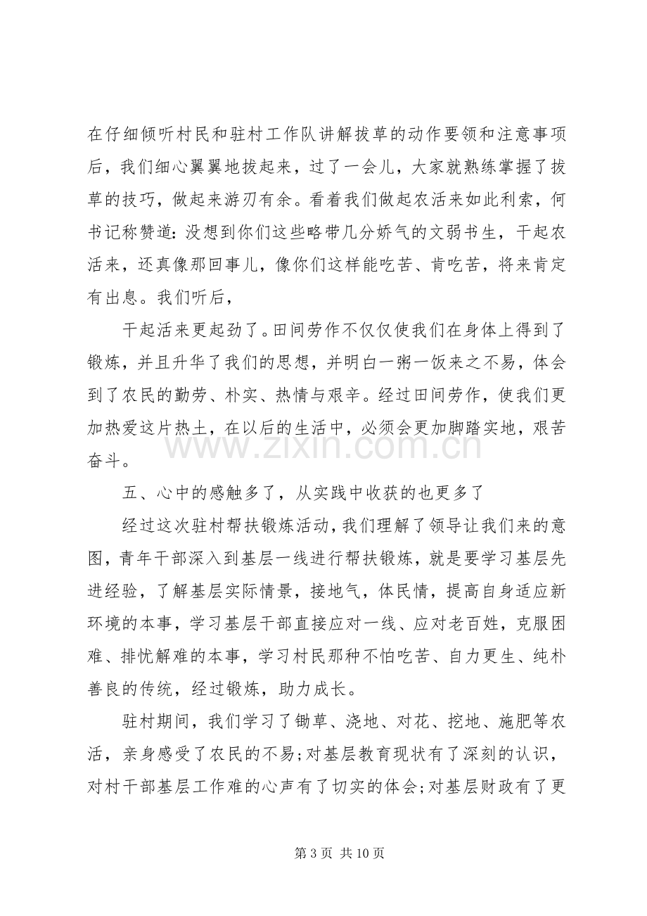 决胜脱贫攻坚主题组织生活会发言稿.docx_第3页