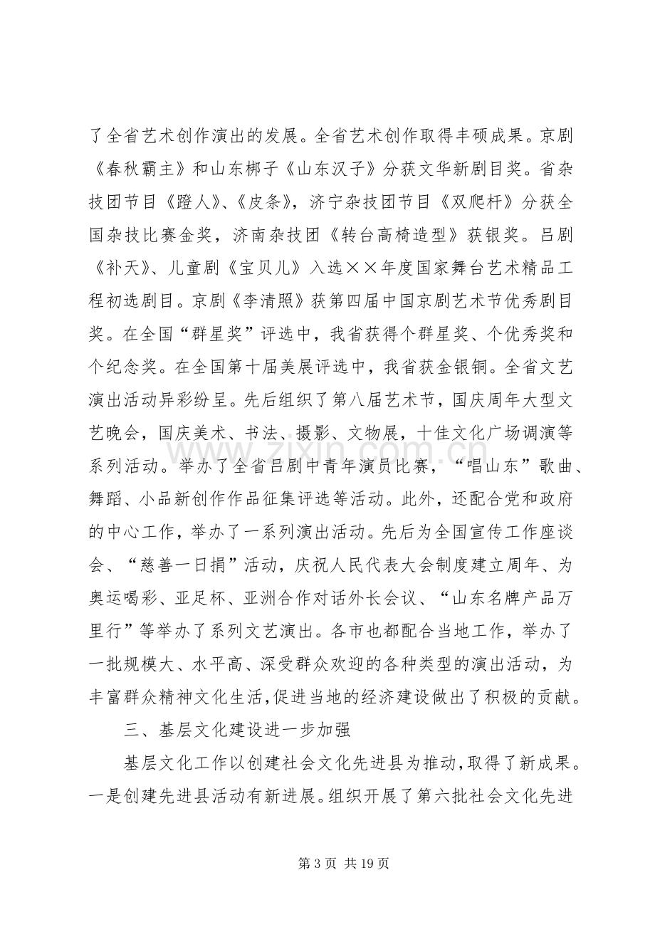 张长森同志在全省文化局长会议上的讲话.docx_第3页