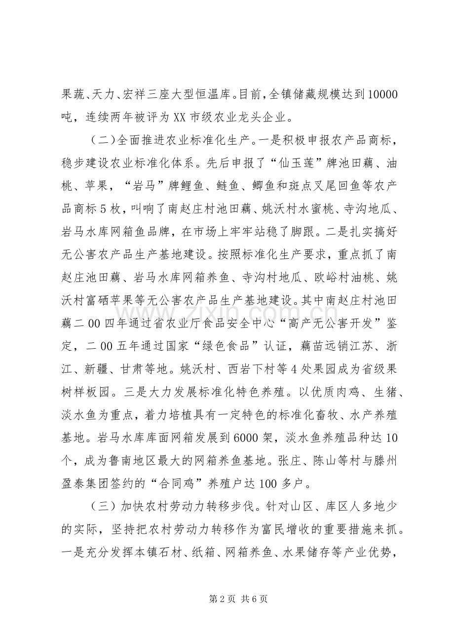 新农村建设会议发言.docx_第2页