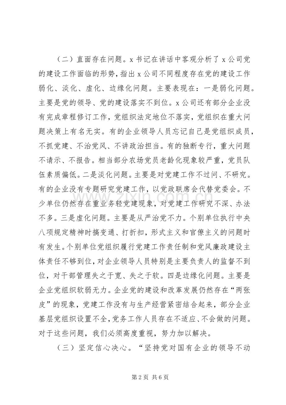 在X集团XX年党的建设工作会议上的讲话.docx_第2页