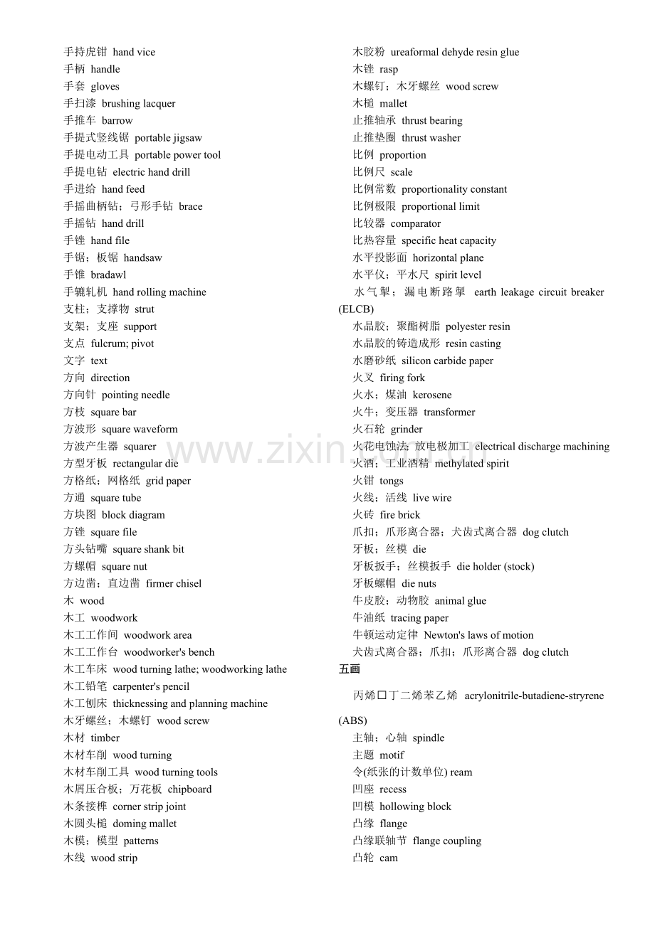 _机械英语词典.doc_第3页