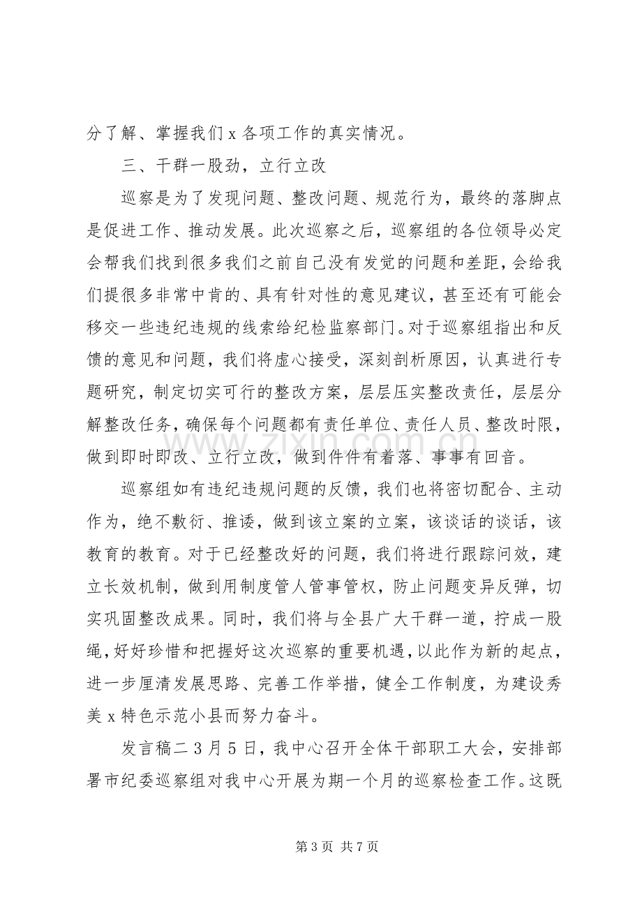 巡察组表态发言稿.docx_第3页