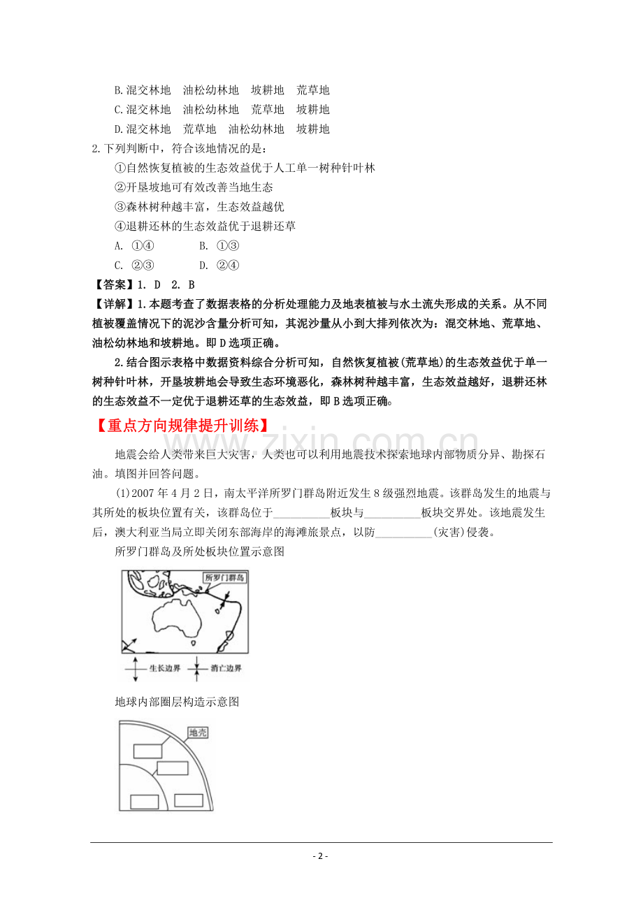 易错题解题方法大全(4)：自然环境对人类活动的影响.doc_第2页