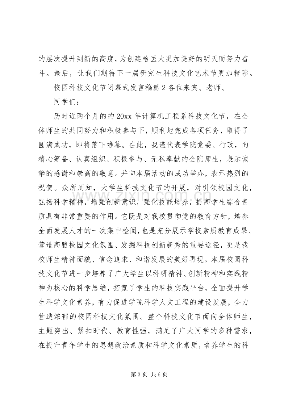 校园科技文化节闭幕式发言稿.docx_第3页