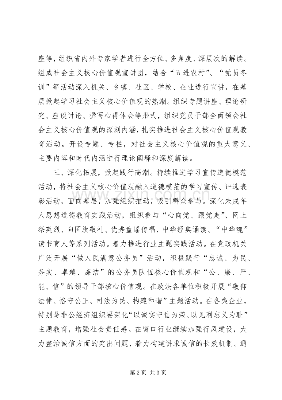 县文明办践行社会主义核心价值观心得体会.docx_第2页