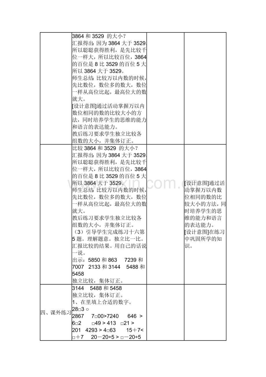 小学数学人教二年级10000以内数的大小比较.doc_第3页