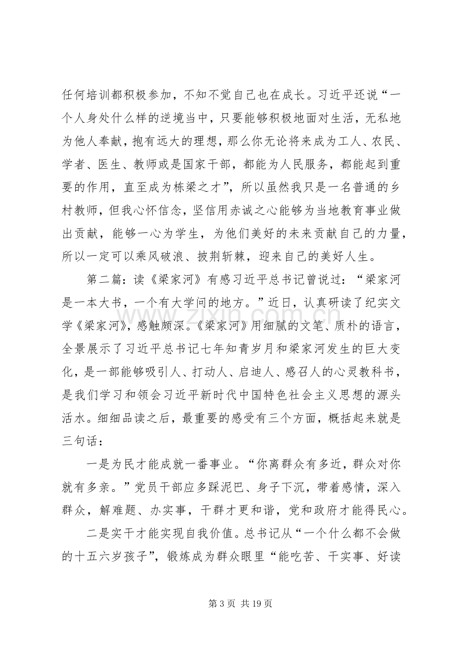 读梁家河有感范文大全.docx_第3页