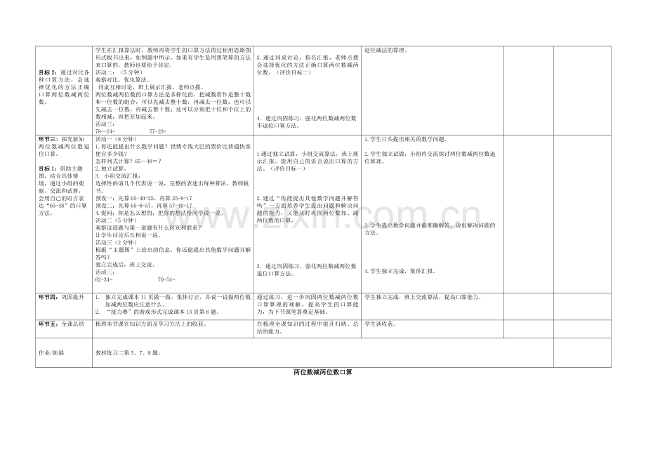 人教小学数学三年级资料两位数减两位数口算-(2).doc_第2页