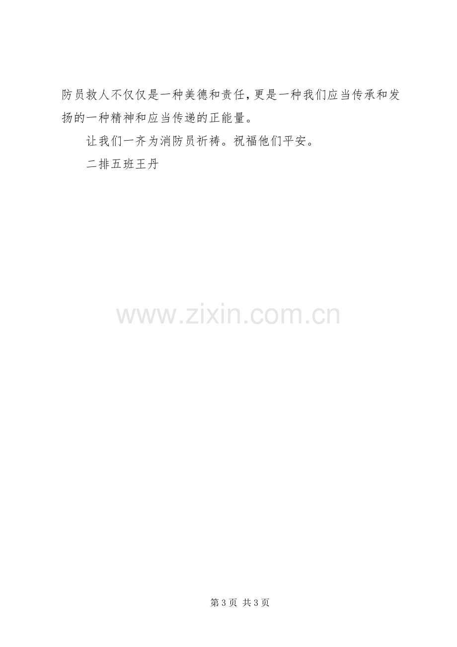 最美消防员心得体会三篇[5篇].docx_第3页