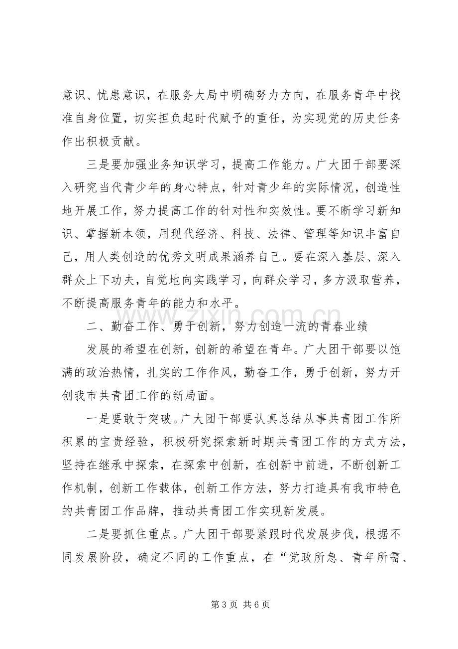 书记在团干部培训会发言.docx_第3页