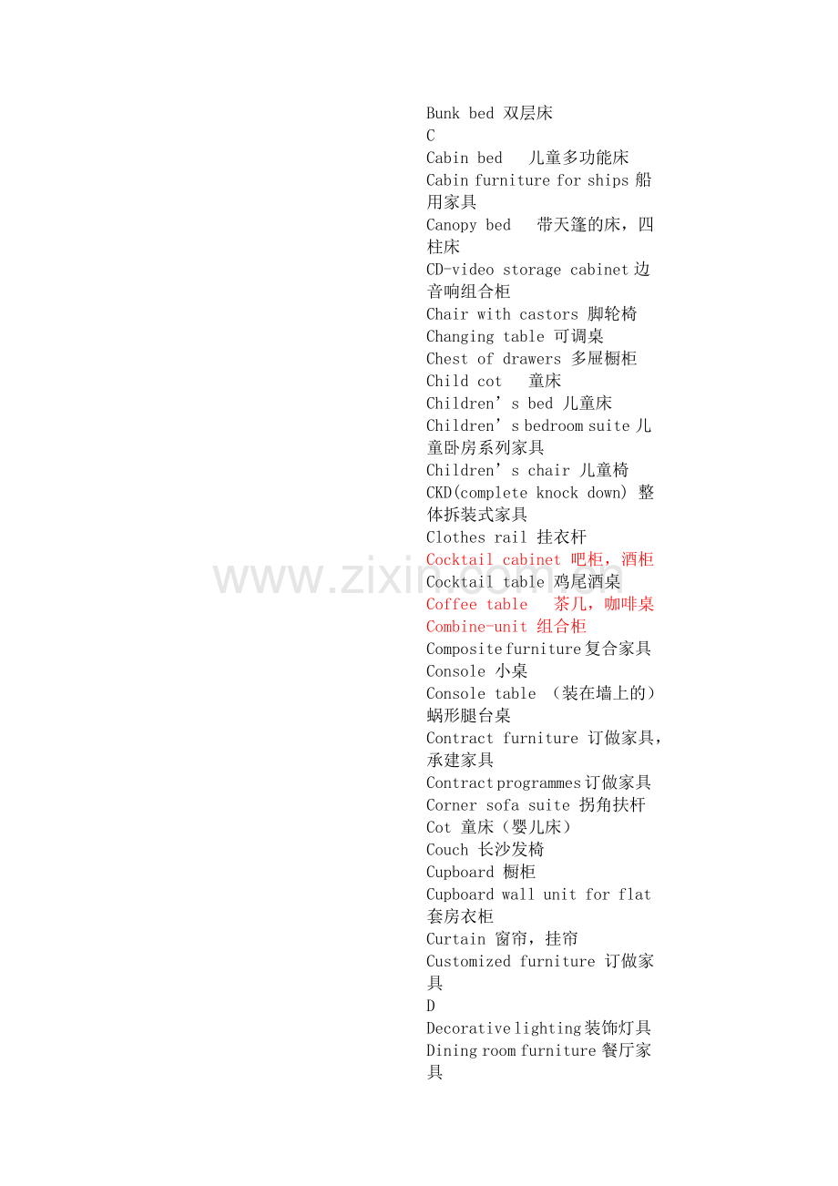 办公家具英文.doc_第2页