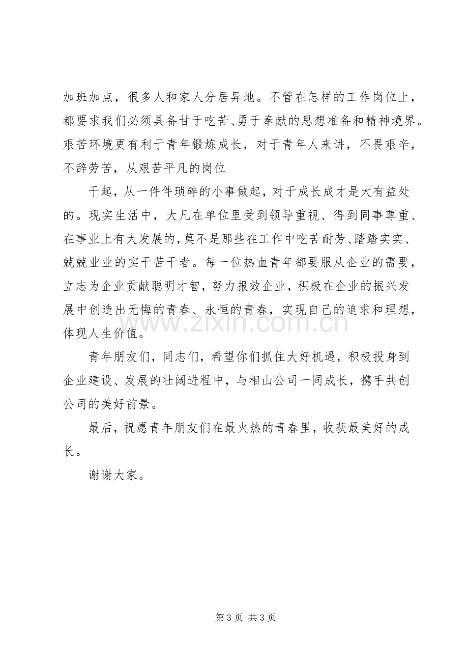 在公司团代会上的讲话.docx_第3页