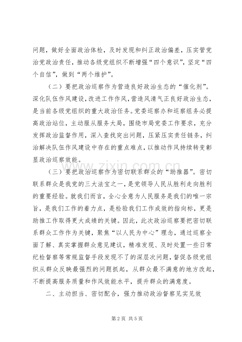 在市局党委政治巡察工作动员部署会上的讲话.docx_第2页