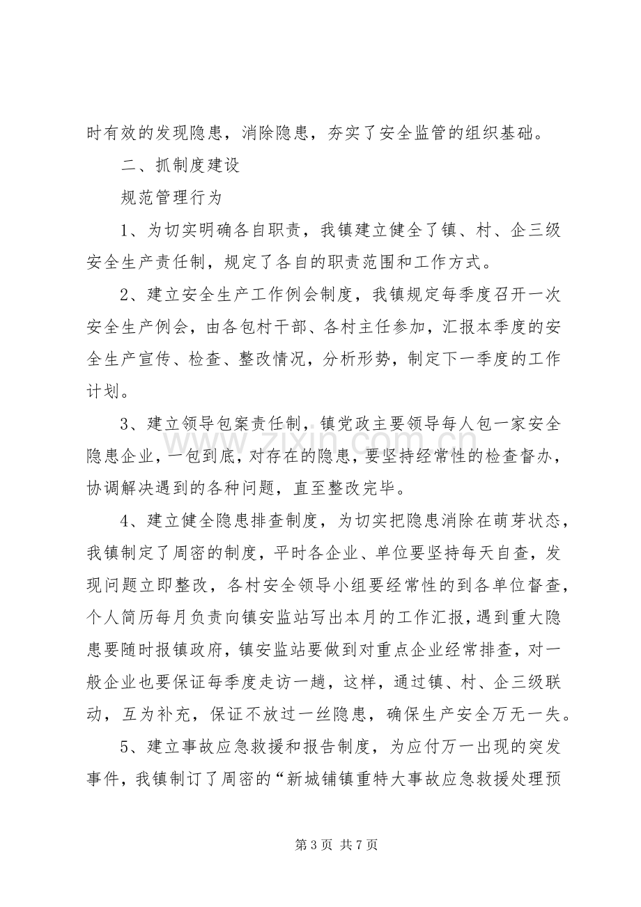 全县安全生产示范乡镇现场会上的领导发言.docx_第3页