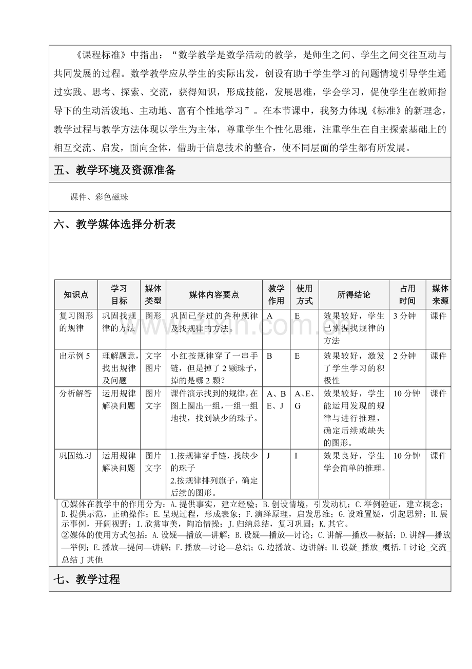 小学数学人教一年级找规律——解决问题.doc_第2页