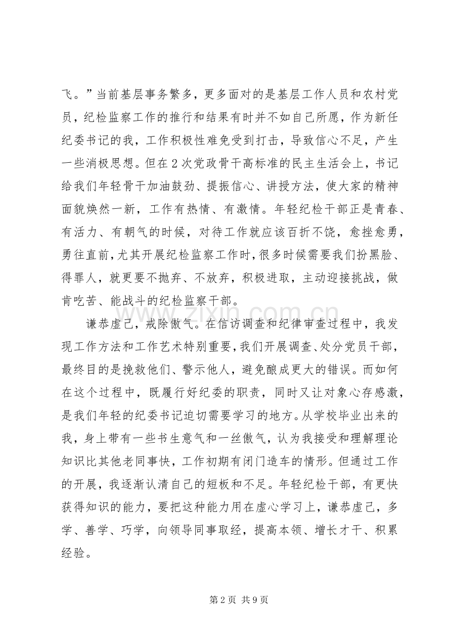 纪检监察干部工作心得（6则）.docx_第2页