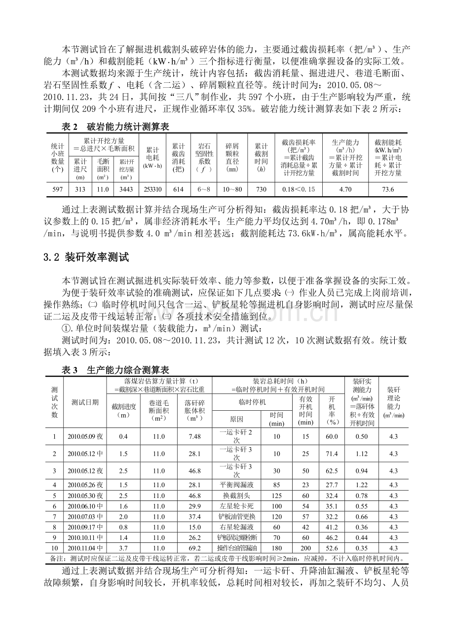 北方交通EBZ-200H型硬岩掘进机在白皎煤矿的应用.doc_第3页