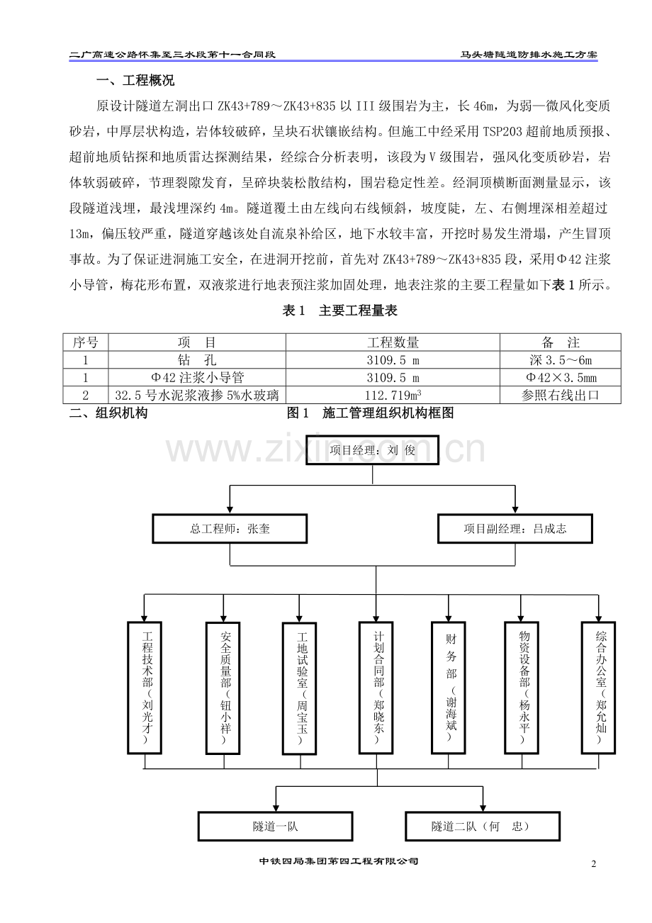 左线出口浅埋段地表注浆施工技术方案.doc_第3页