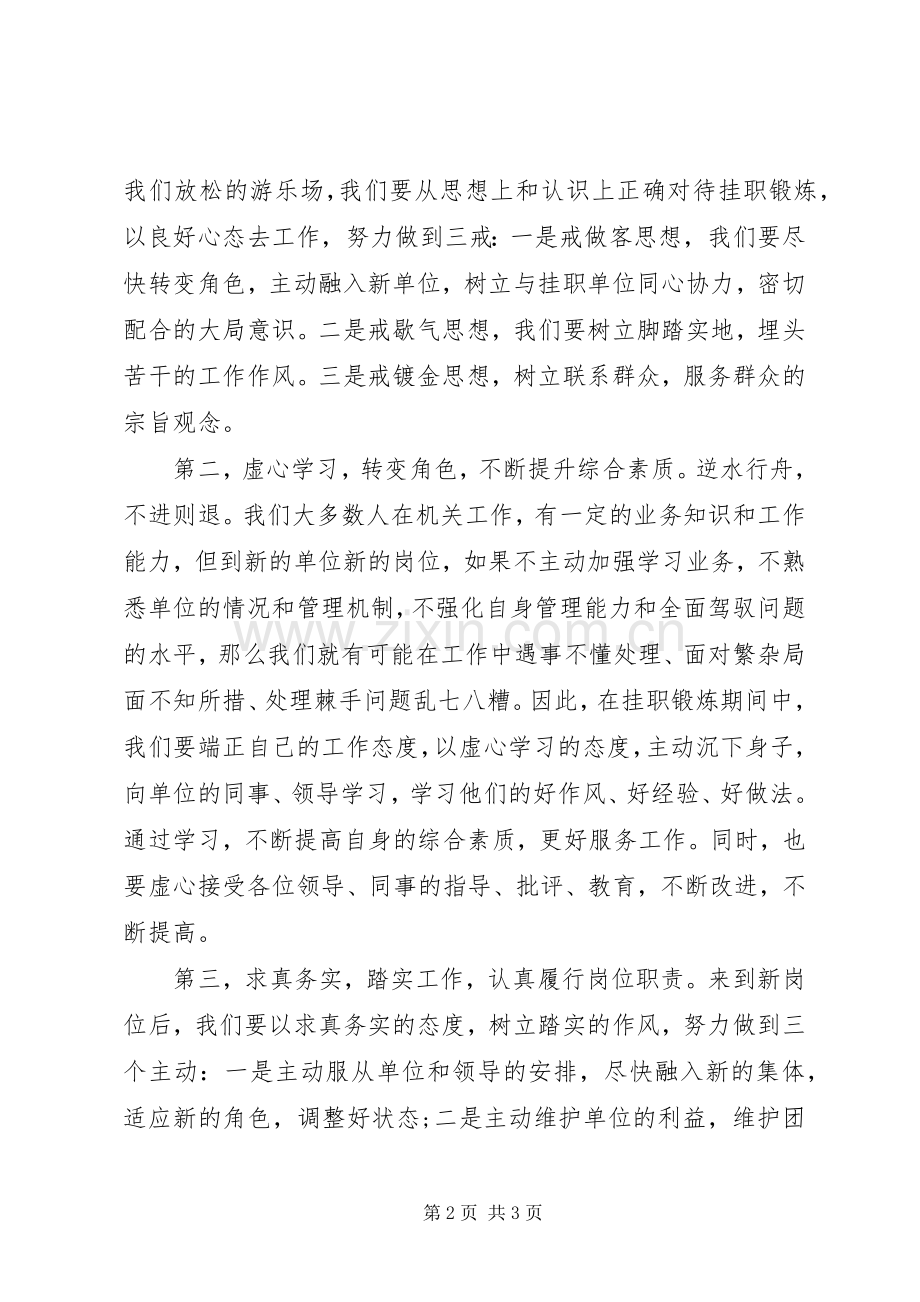 党外干部挂职锻炼表态发言.docx_第2页