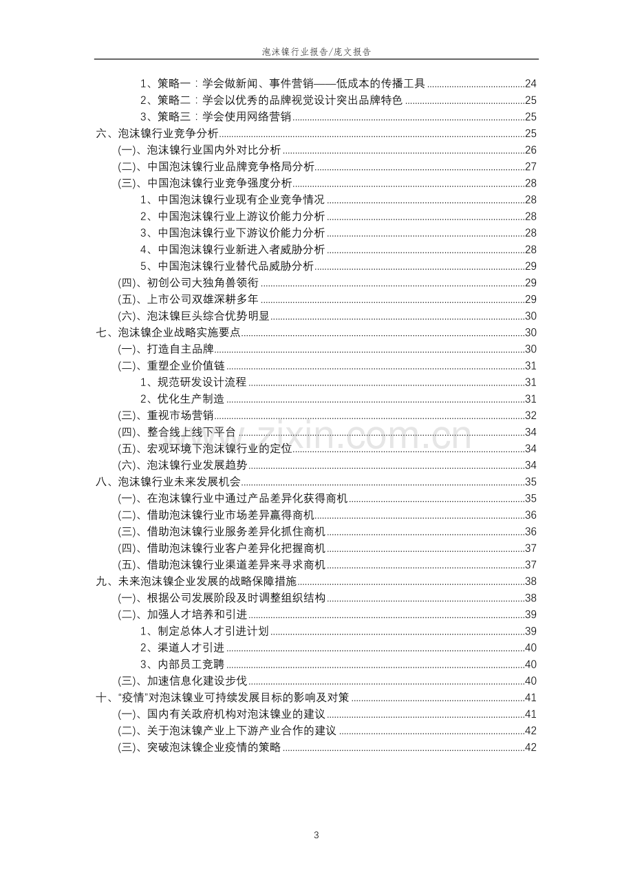 2023年泡沫镍行业分析报告及未来五至十年行业发展报告.doc_第3页