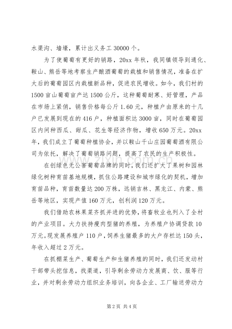 村党支部书记典型发言材料.docx_第2页